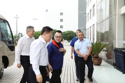 2021年5月11日时任浙江省委副书记、省长郑栅洁一行9888拉斯维加斯考察